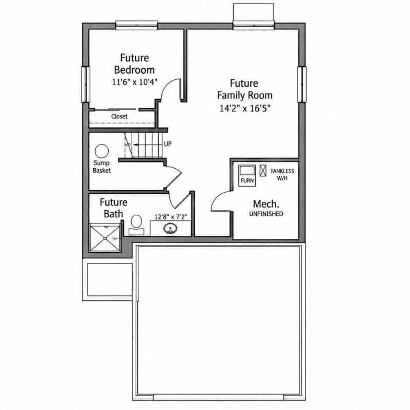 Lower Level with Walk Out Option