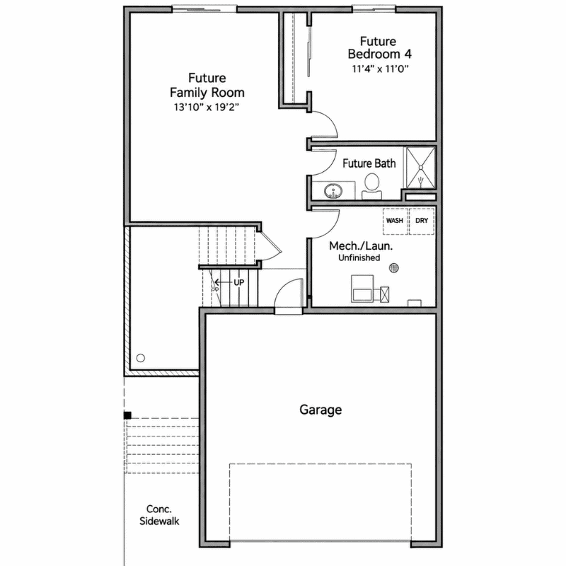 Lower Level with Look Out Option