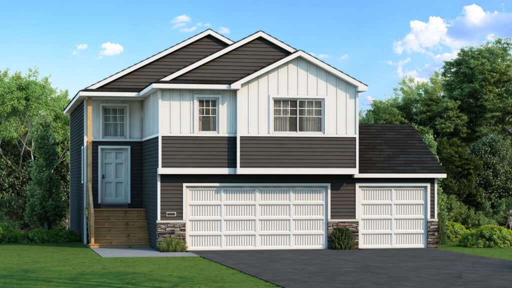 The 1393 3-Bay home