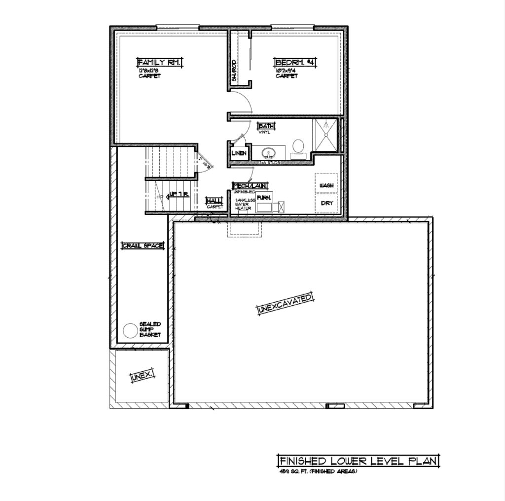 Finished Lower Level