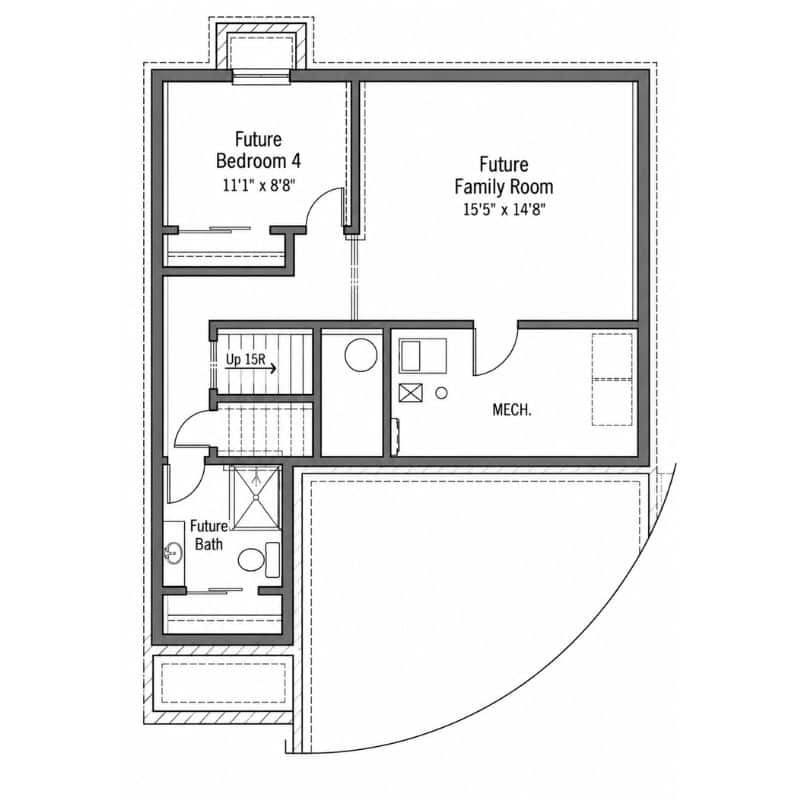 Lower Level with Look Out Option