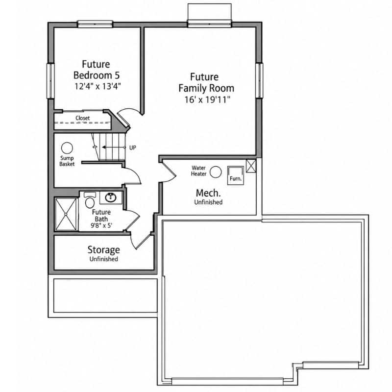 Lower Level With Walk Out Option