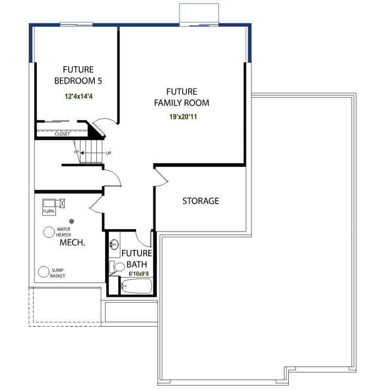Lower Level with Walkout Option